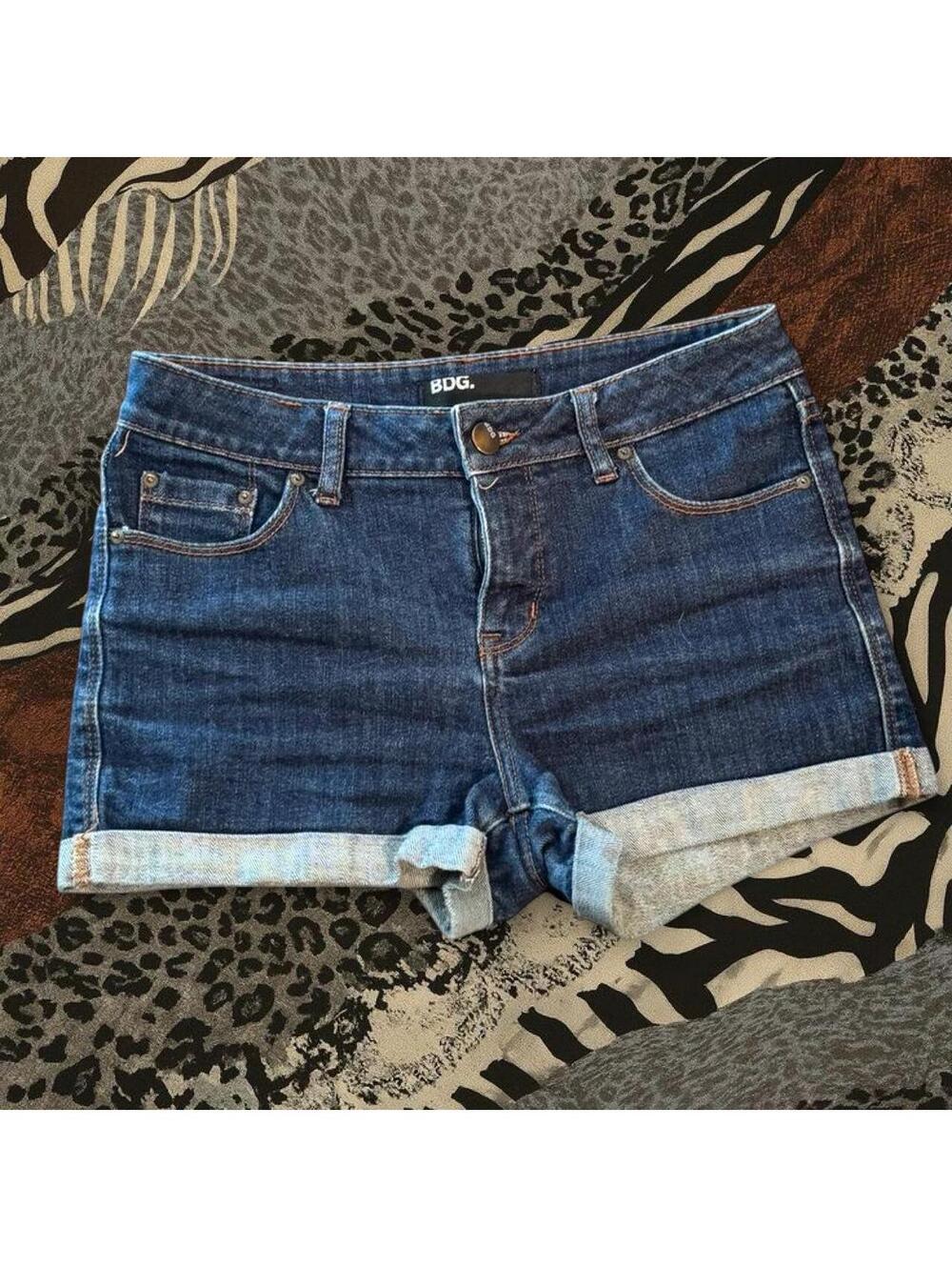 BDG low rise denim shorts